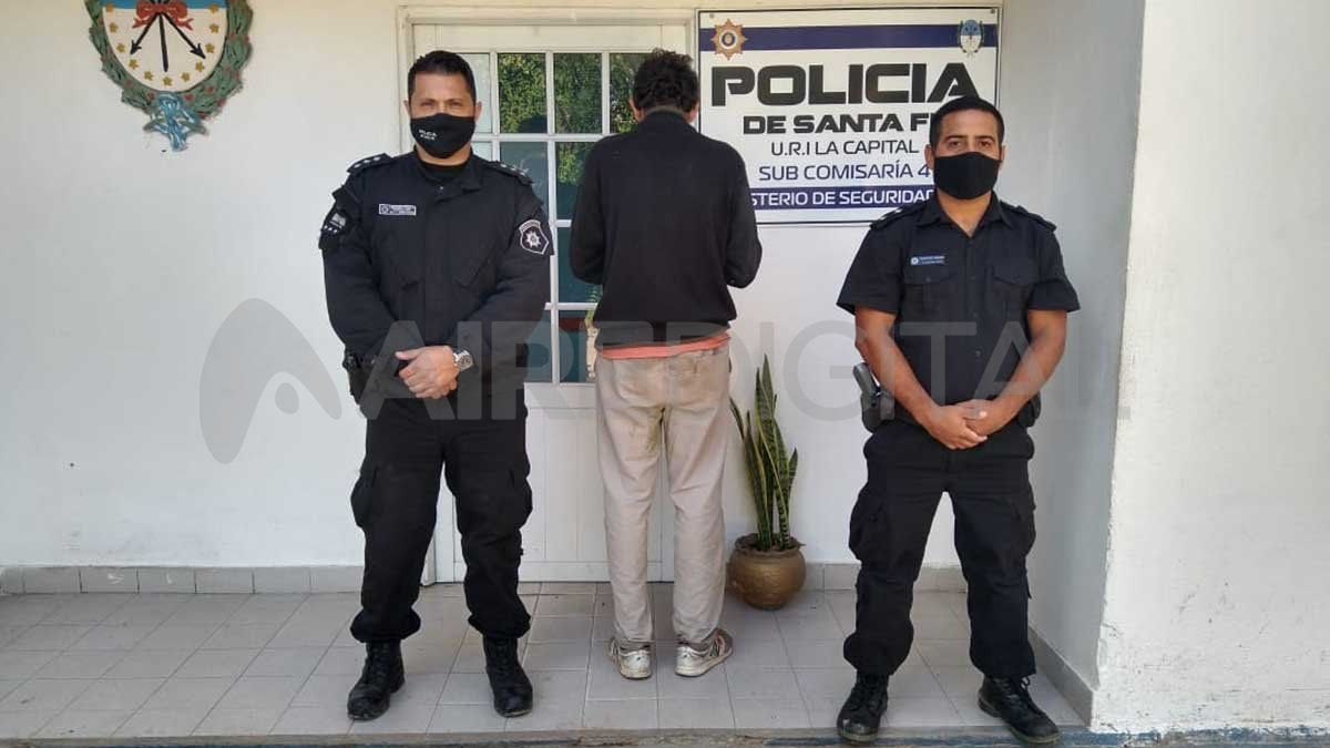 El hombre recapturado que se había escapado de la Subcomisaría Segunda