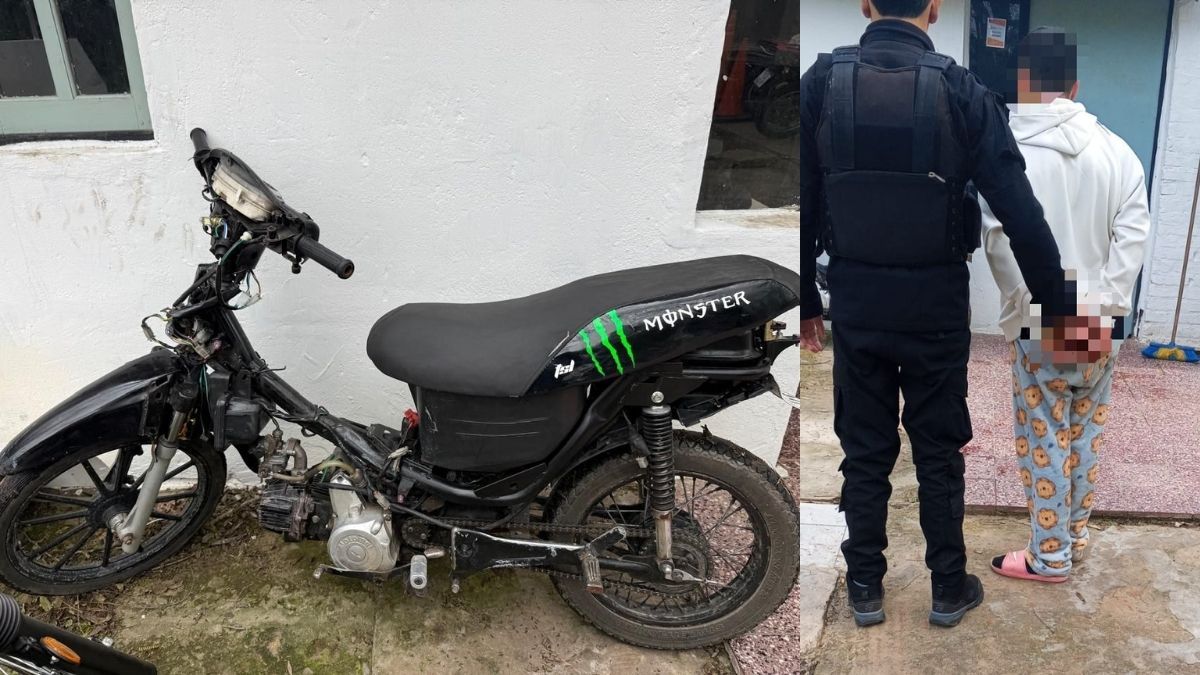 El sospechoso tiene 19 años y fue aprehendido tras una persecución por distintas calles de San José de Rincón.&nbsp;