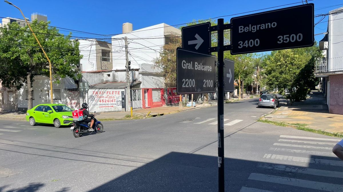 La intersección de las calles Belgrano y Balcarce fue el epicentro de dos graves hechos de inseguridad durante la noche del sábado.