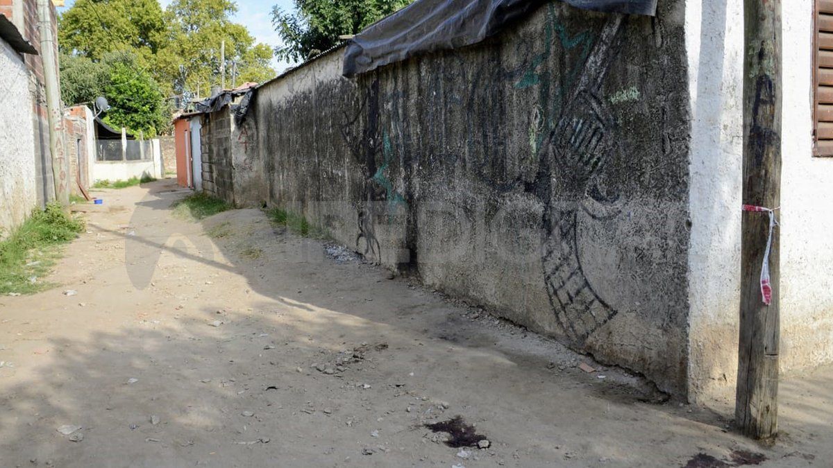 El lugar donde ocurrió el sangriento ataque.