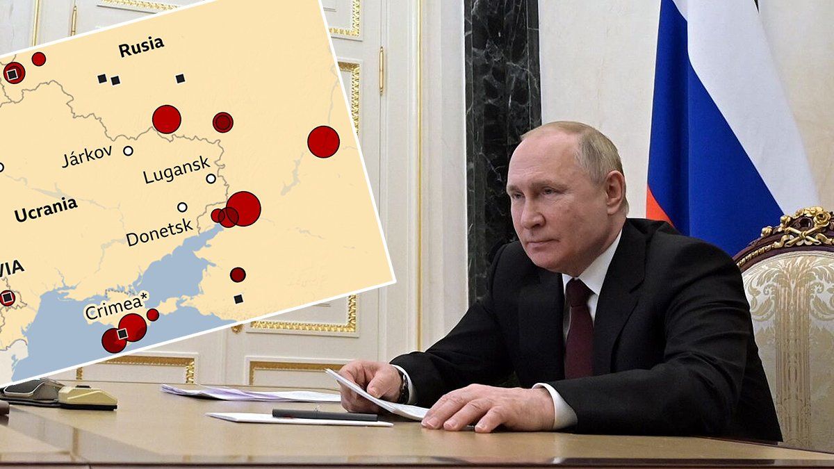 Putin dio un pase firme hacia una invasión en Ucrania.