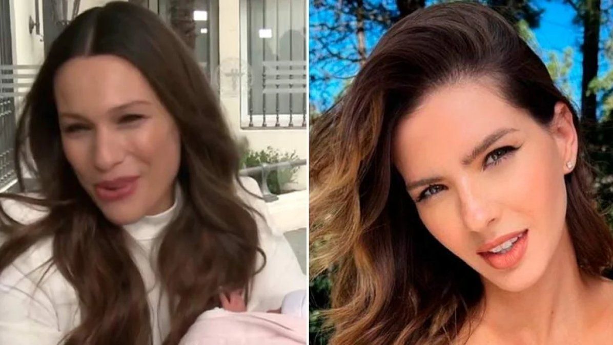 Pampita habló con Implacables a la salida de la clínica donde dio a luz a su hija. Todos los detalles.