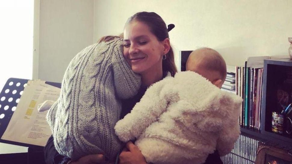 La China Suárez publicó un vídeo de Rufina y Magnolia y llenó de ternura las redes