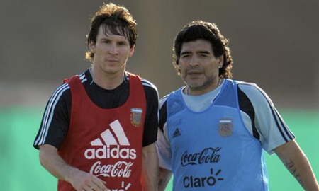 La tremenda confesión de Lionel Messi cuando le preguntaron por Maradona La tremenda confesión de Lionel Messi cuando le preguntaron por Maradona