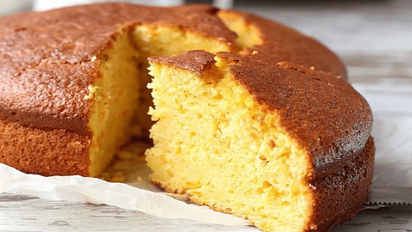 Cómo hacer un bizcochuelo fácil: la receta ideal con pocos ingredientes