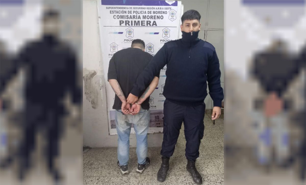El hombre fue detenido por la Policía de la provincia de Buenos Aires.