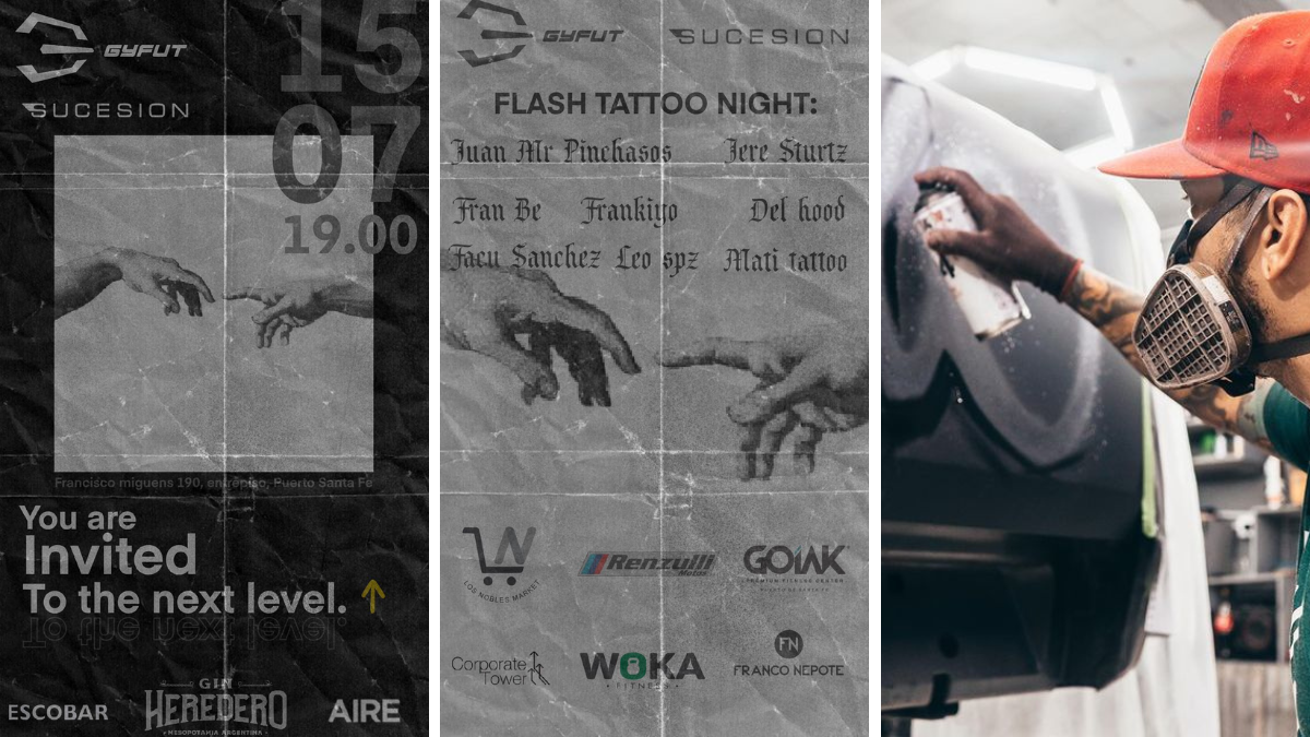 En la inauguración habrá flash tattoo, tragos del gin Heredero, un stand de Escobar y muchas sorpresas.