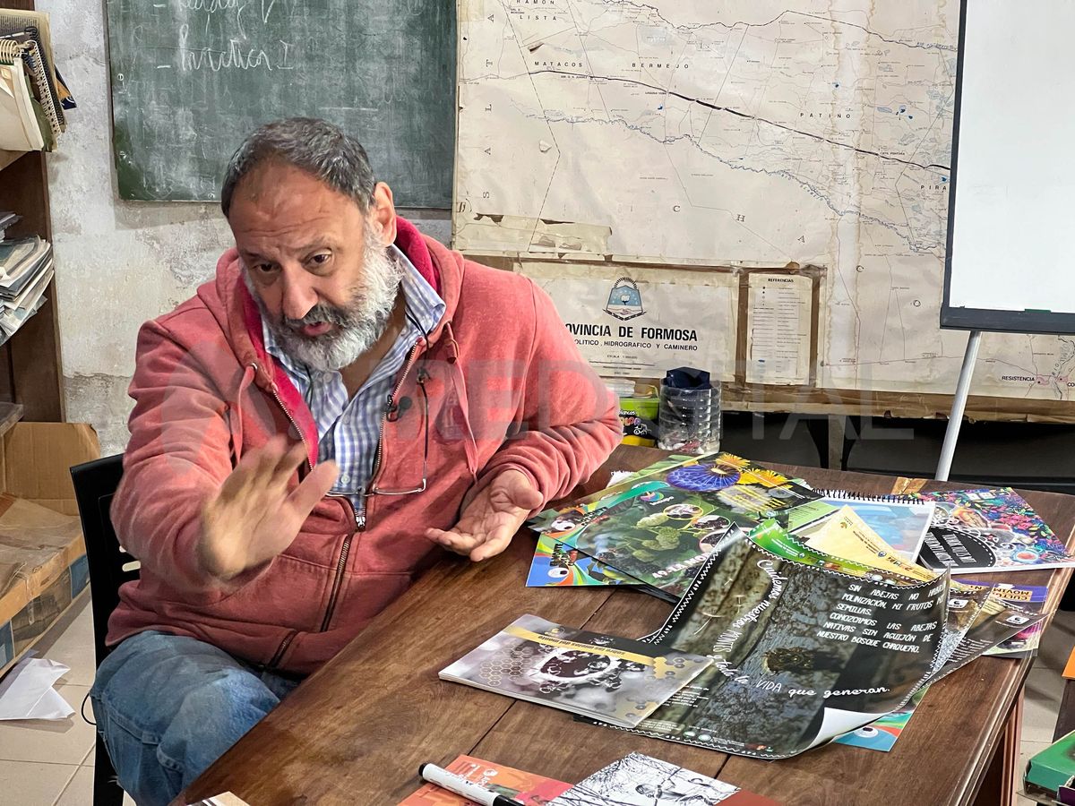 Pablo Chianetta, referente de la Asociación para la Promoción de la Cultura y el Desarrollo (APCD), advierte sobre el brutal impacto de la deforestación en los pueblos originarios.