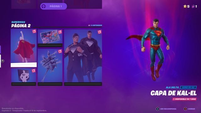 Cómo obtener a Superman/Clark Kent en el "Fortnite".