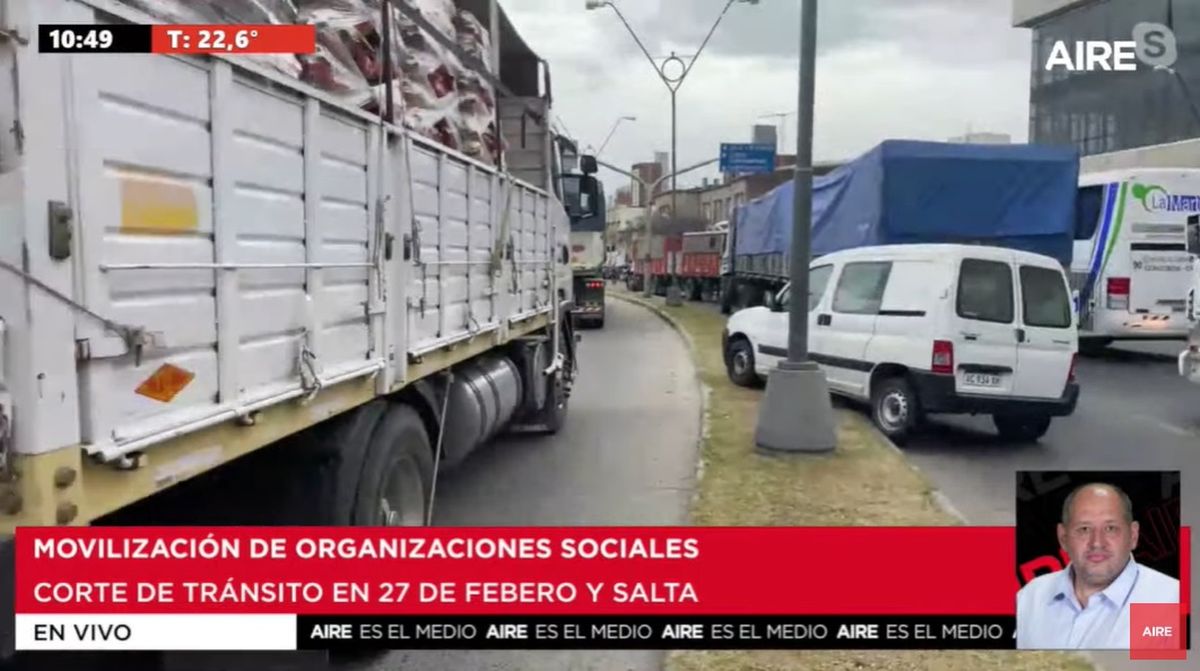 Los conductores se abren paso