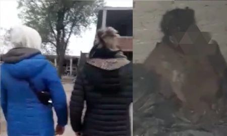 Tres mujeres fueron al cementerio de San Martín y se sacaron fotos con un cadáver de la fosa Tres mujeres fueron al cementerio de San Martín y se sacaron fotos con un cadáver de la fosa