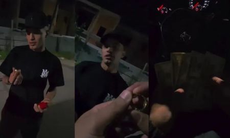 Grabaron a un futbolista vendiendo un anillo de oro en Villa Tranquila Grabaron a un futbolista vendiendo un anillo de oro en Villa Tranquila