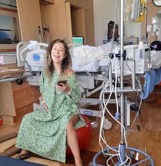 Anita Pauls fue mamá después de 74 horas de parto.