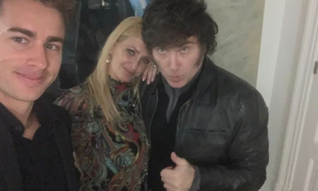 Stefano Di Aloy apoyó a su madre tras la separación con Javier Milei. Stefano Di Aloy apoyó a su madre tras la separación con Javier Milei.
