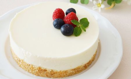 Esta receta de cheesecake se hace sin horno y casi no lleva trabajo. Esta receta de cheesecake se hace sin horno y casi no lleva trabajo.