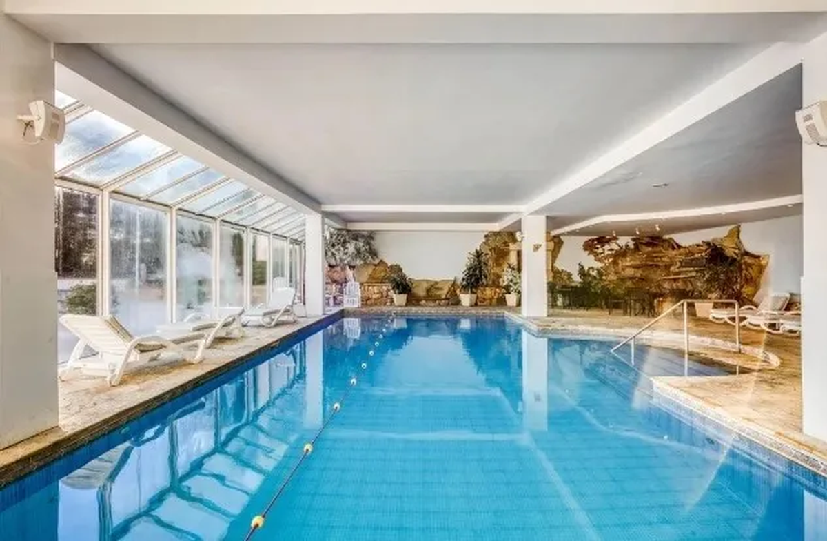 La piscina del hotel.