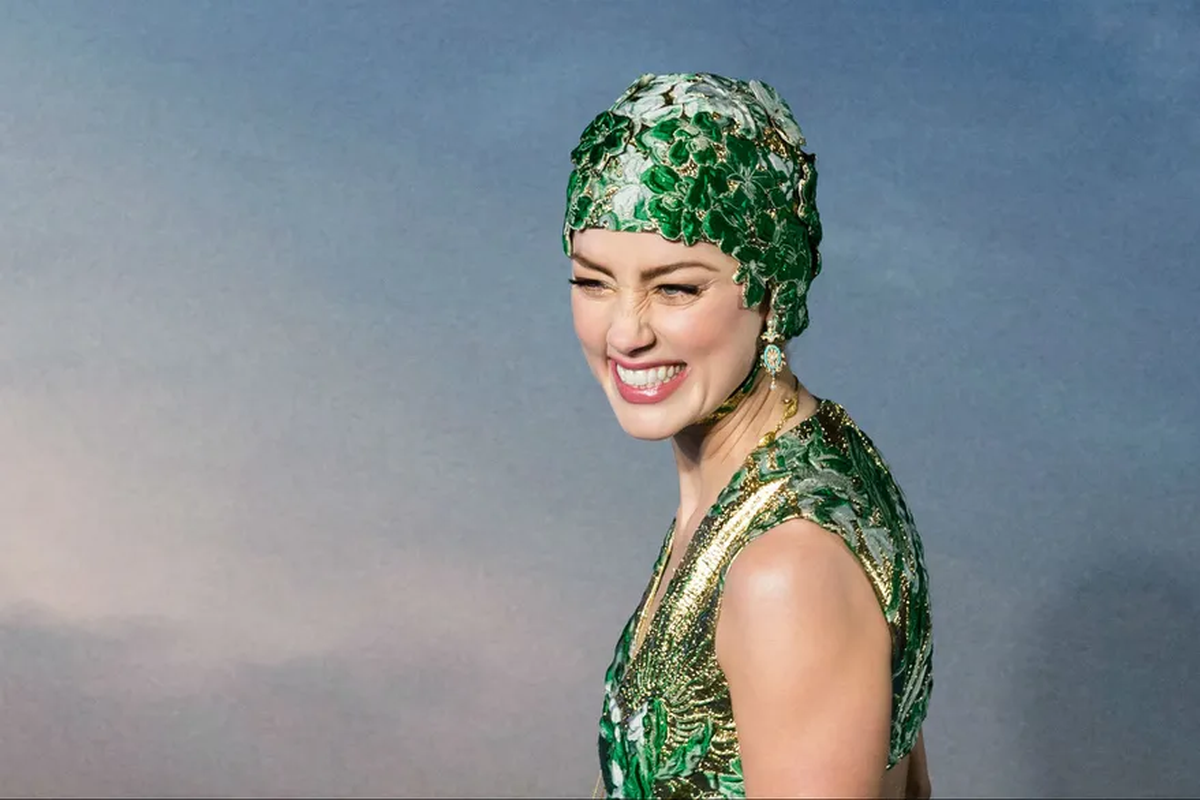 Amber Heard en la premiere de Aquaman