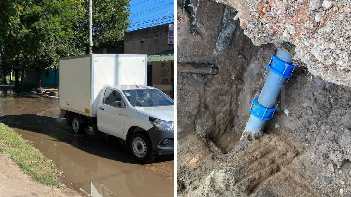 Assa reparó un caño roto pero los vecinos de cuatro barrios siguen sin agua