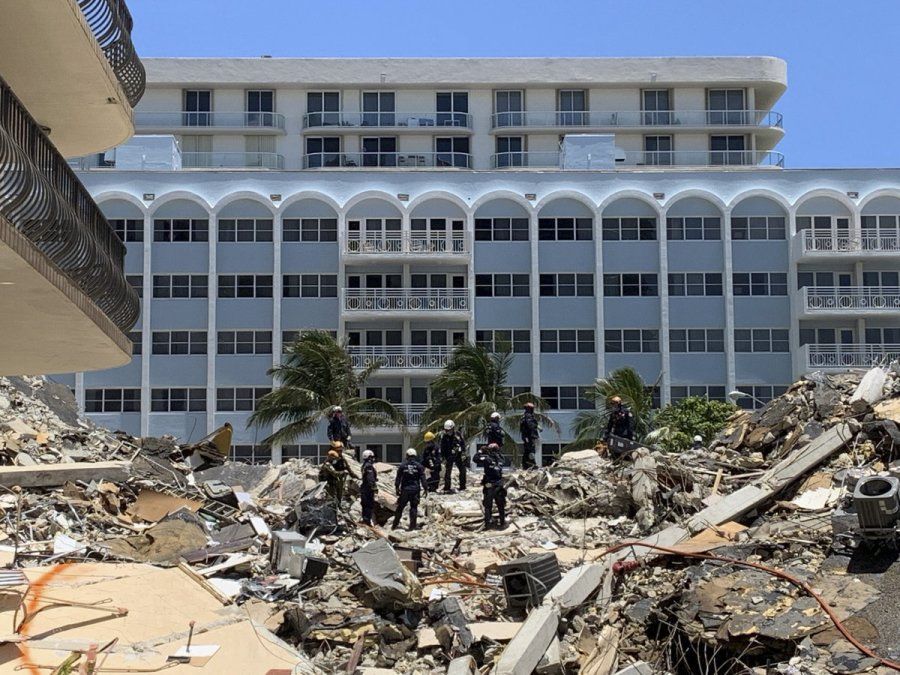 El edificio de Miami colapsó el jueves pasado.&nbsp;