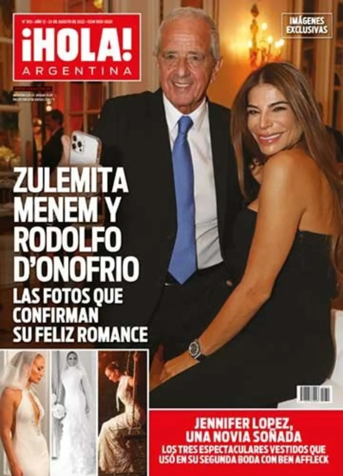 Zulemita Menem y Rodolfo D’Onofrio confirmaron su romance.
