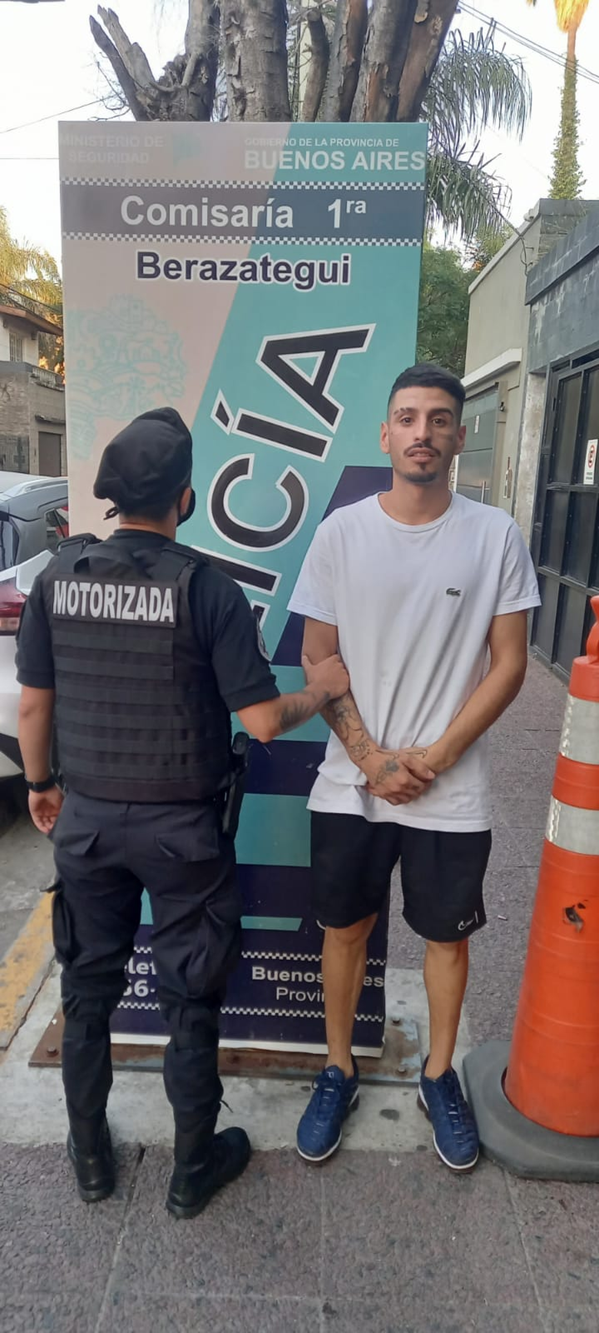 "El Noba" fue detenido en Berazategui.