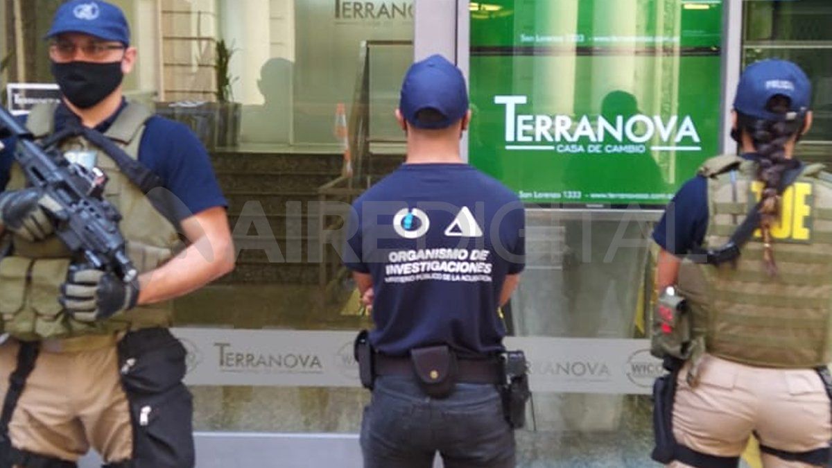 La financiera Cofyrco fue allanada la semana pasada.