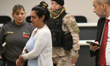 Sentencia Juicio del Neonatal. Brenda Agüero, tras conocer lasentencia. (Ramiro Pereyra / Gentileza La Voz) Sentencia Juicio del Neonatal. Brenda Agüero, tras conocer lasentencia. (Ramiro Pereyra / Gentileza La Voz)