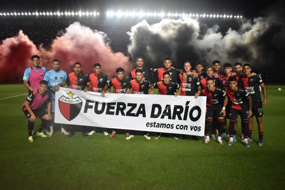Así salió el sabalero a la cancha.