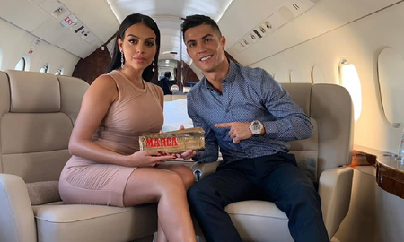 El lujoso avión privado de Cristiano Ronaldo: una rareza de 22 millones de euros.