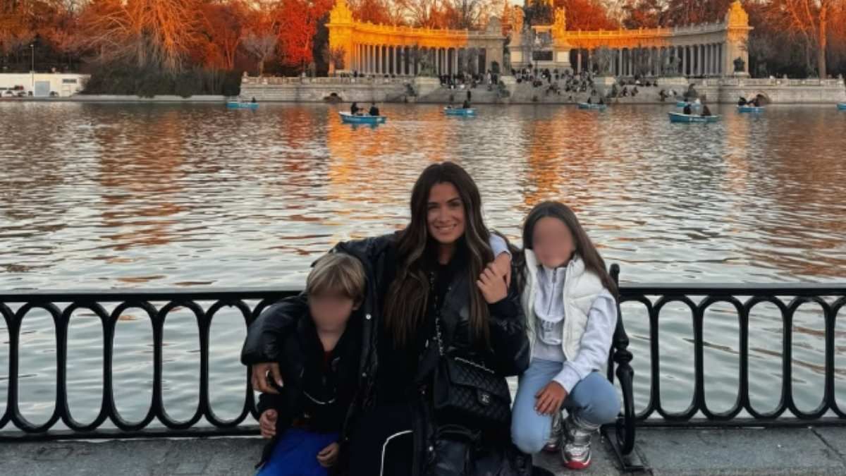 Cami Homs disfruta de Madrid junto a sus hijos. Cami Homs disfruta de Madrid junto a sus hijos.