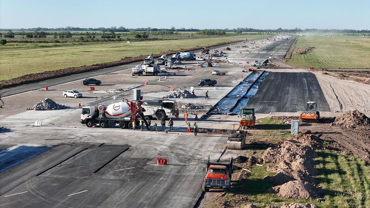 Ya se colocaron más de 14.000 toneladas de asfalto modificado