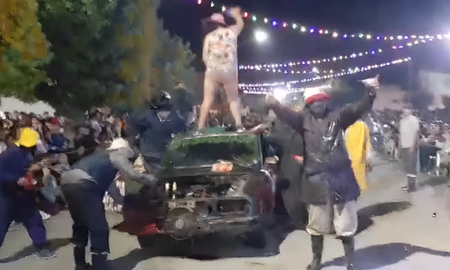 Un carnaval de Buenos Aires generó repudio. Un carnaval de Buenos Aires generó repudio.