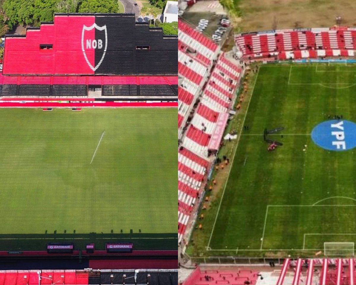 El estadio de Unión y Newell El estadio de Unión y Newell