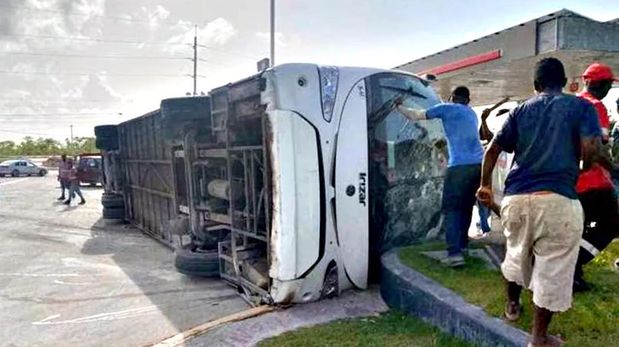 Se conoció que el chofer del micro había consumido cocaína.