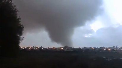 Los tornados en el sur de Chile causaron daños en casi 1.200 viviendas
