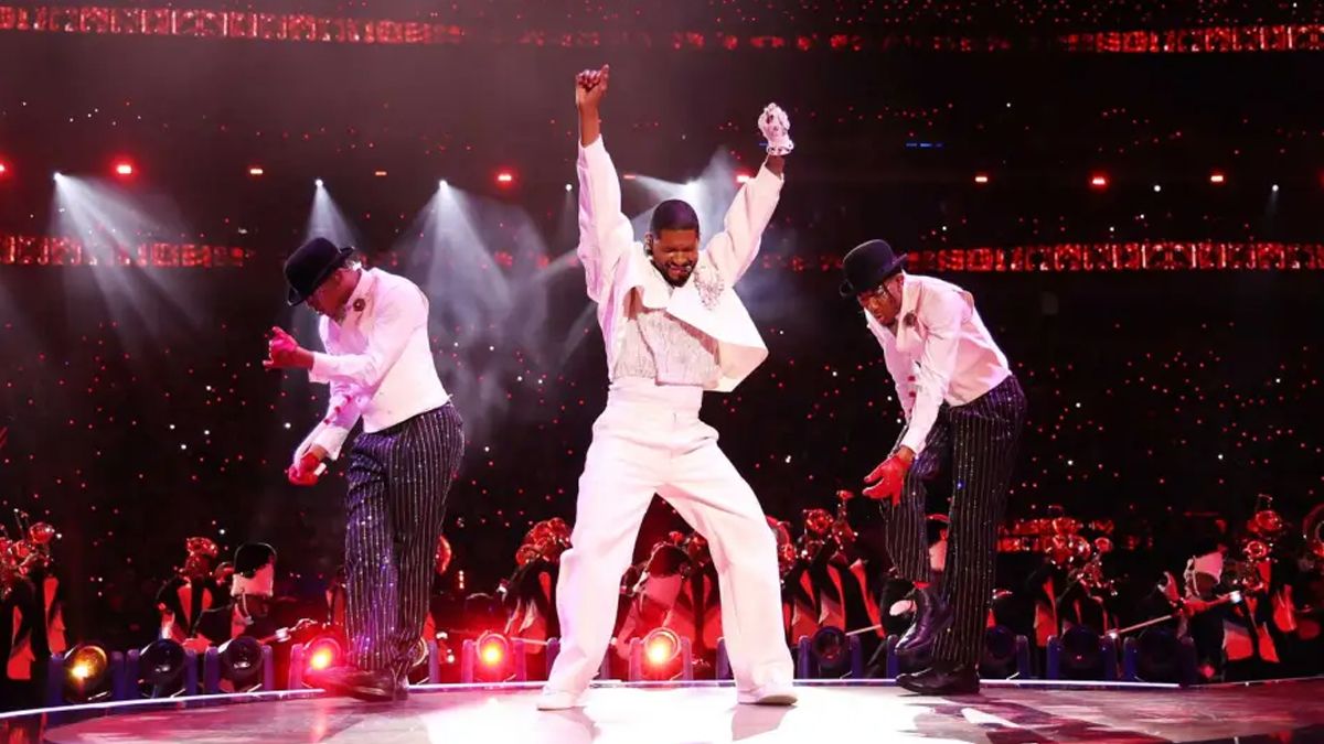 El Super Bowl 2024 tuvo su show de medio tiempo a cargo del cantante estadounidense Usher.