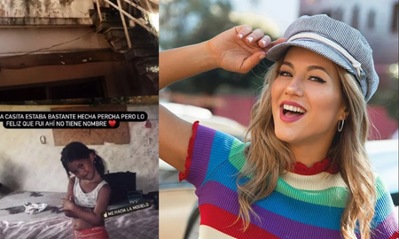 La casa de la infancia de Flor Vigna: Estaba destruía La casa de la infancia de Flor Vigna: Estaba destruía
