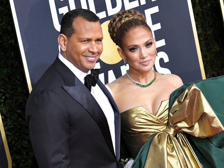 Jennifer Lopez y Alex Rodriguez.