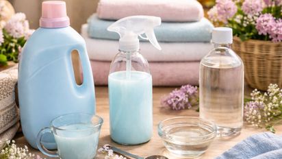 El método con suavizante y alcohol que deja las telas perfumadas sin tener que lavarlas o usar productos caros