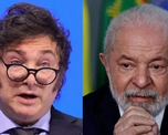 Javier Milei criticó a Luiz Inácio Lula da Silva y afirmó que Brasil posee el factor del riesgo Lula.