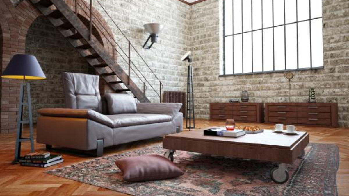 Las cinco claves para decorar un living con estilo industrial.