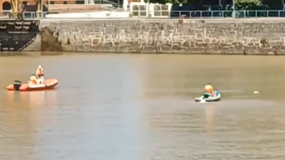 Conmoción en Puerto Madero: apareció un cuerpo sin vida flotando en el río