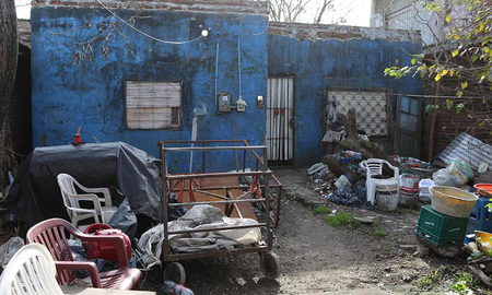 Proponen expropiar la casa de Maradona en Villa Fiorito Proponen expropiar la casa de Maradona en Villa Fiorito