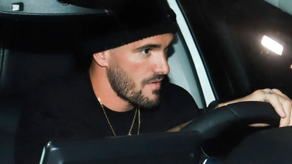 Así fue el terrible accidente automovilístico de Rodrigo de Paul tras un programa en Luzu TV: el video