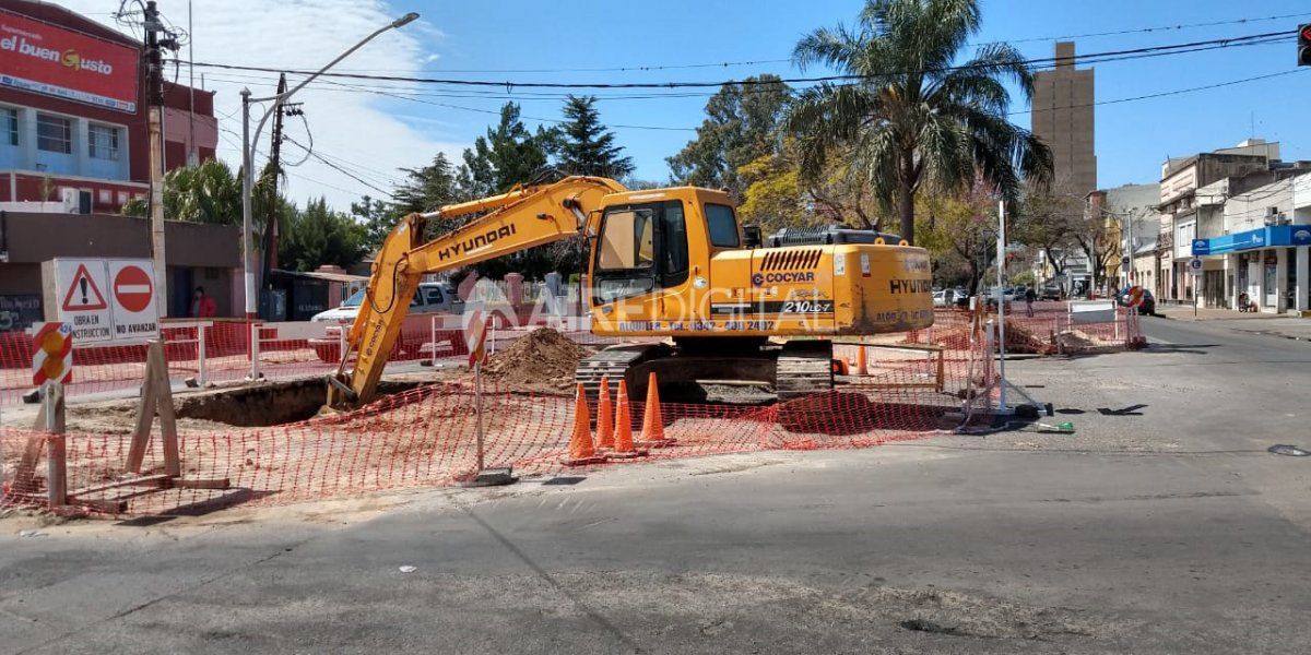 La obra de ex rotonda Unión complica a los vecinos: las ventas de un comercio cayeron el 50%
