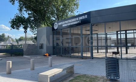 El hecho se registró el lunes en la Cárcel de Las Flores de Santa Fe. El hecho se registró el lunes en la Cárcel de Las Flores de Santa Fe.