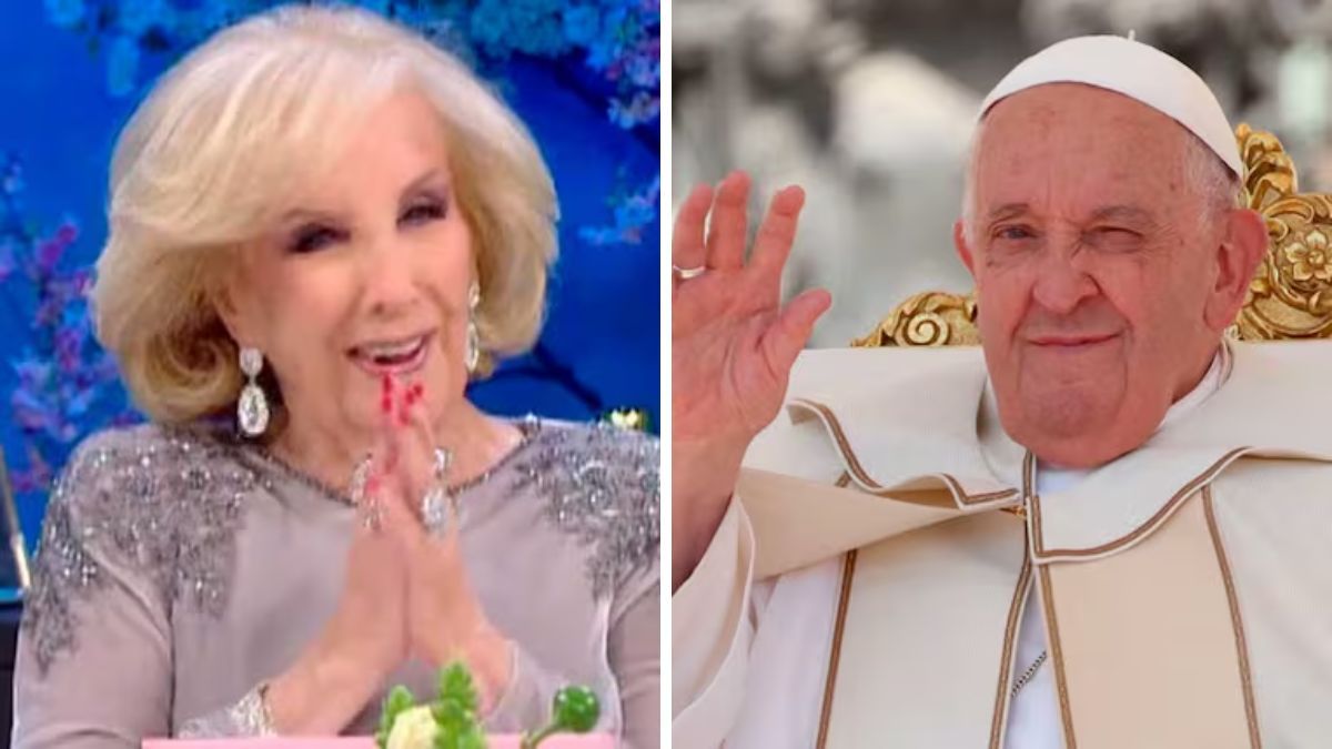 Mirtha Legrand recordó una emotiva carta manuscrita que le envió el papa Francisco.