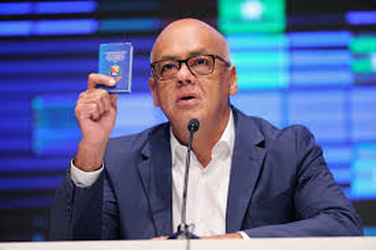El presidente de la Asamblea Nacional de Venezuela, Jorge Rodríguez. El presidente de la Asamblea Nacional de Venezuela, Jorge Rodríguez.