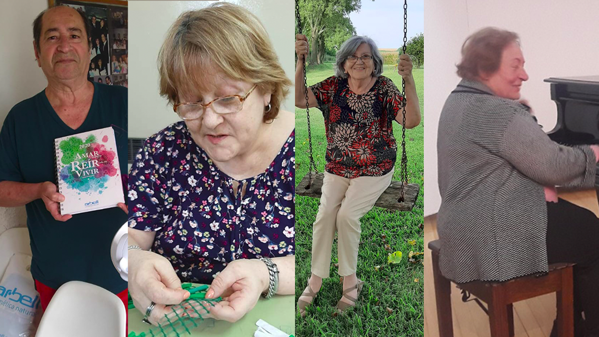 Cuatro historias de abuelos que viven el aislamiento obligatorio