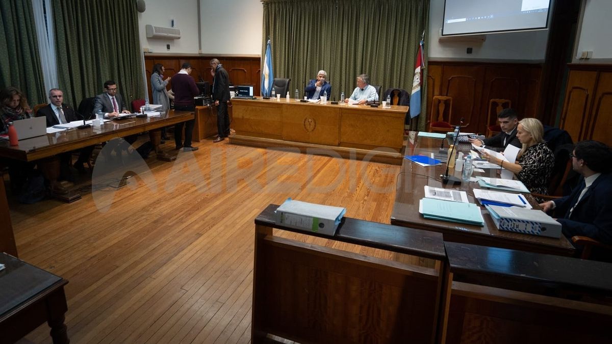 El juicio a Castellano se dio en la sala 5 del primer piso de tribunales.